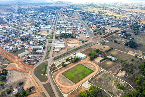 Vista da cidade de Terra Nova do Norte